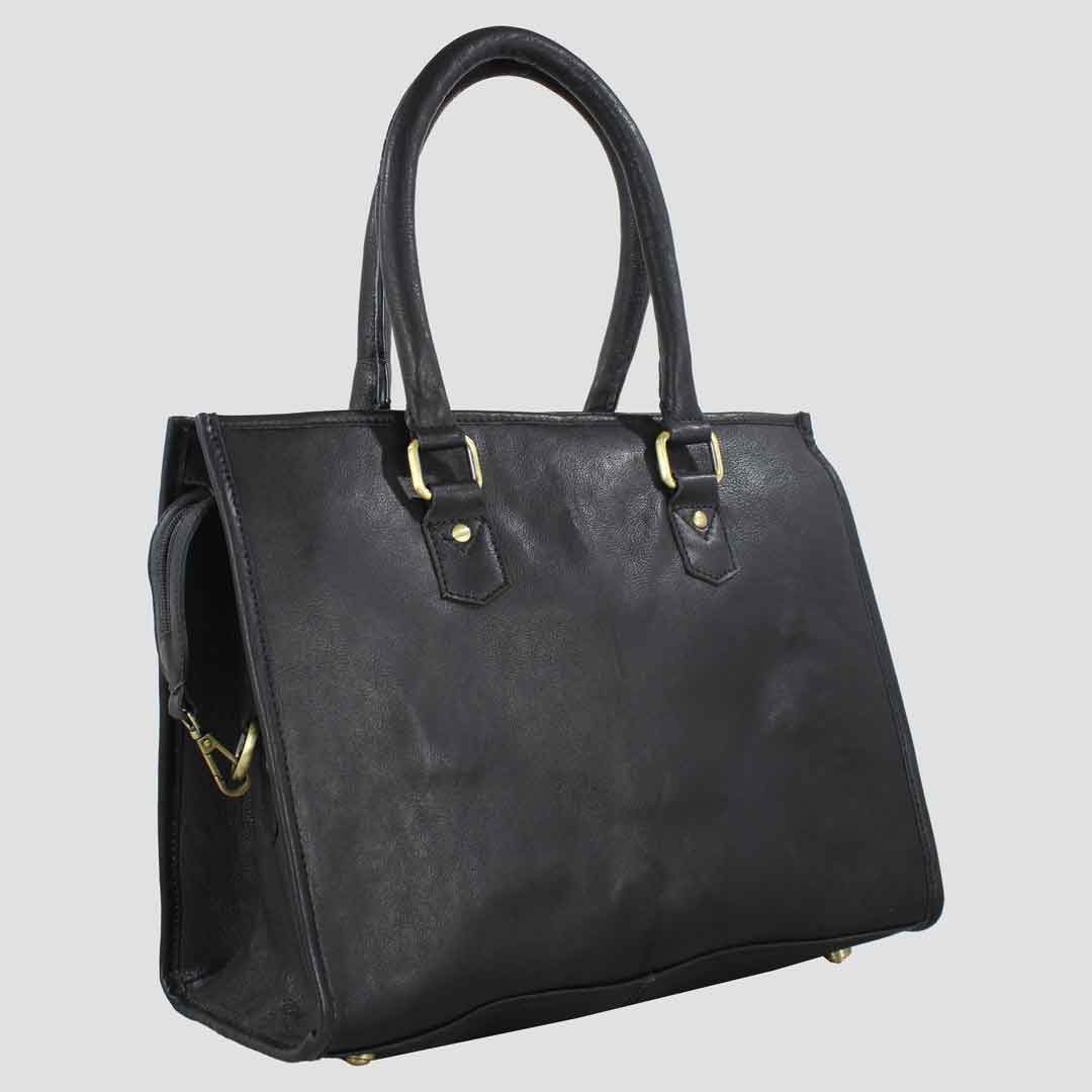 Abigail Snaffle Handbag Black