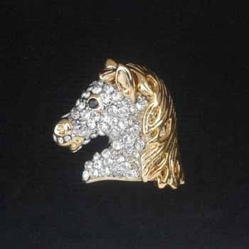 Horsehead Brooch