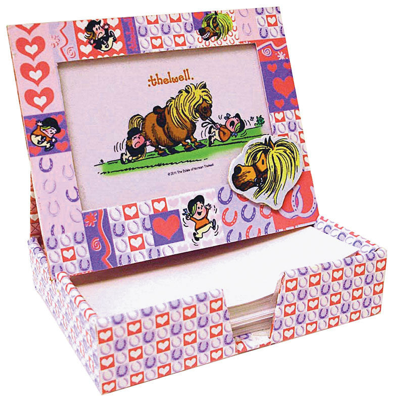 Thelwell Photoframe & Notes Box