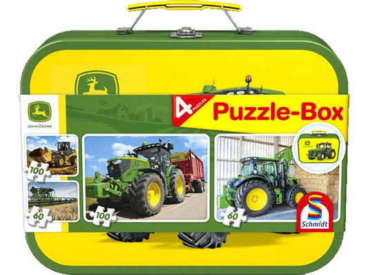 John Deere: Four Jigsaws In Keepsake Tin