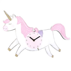 Unicorn Shape Clock