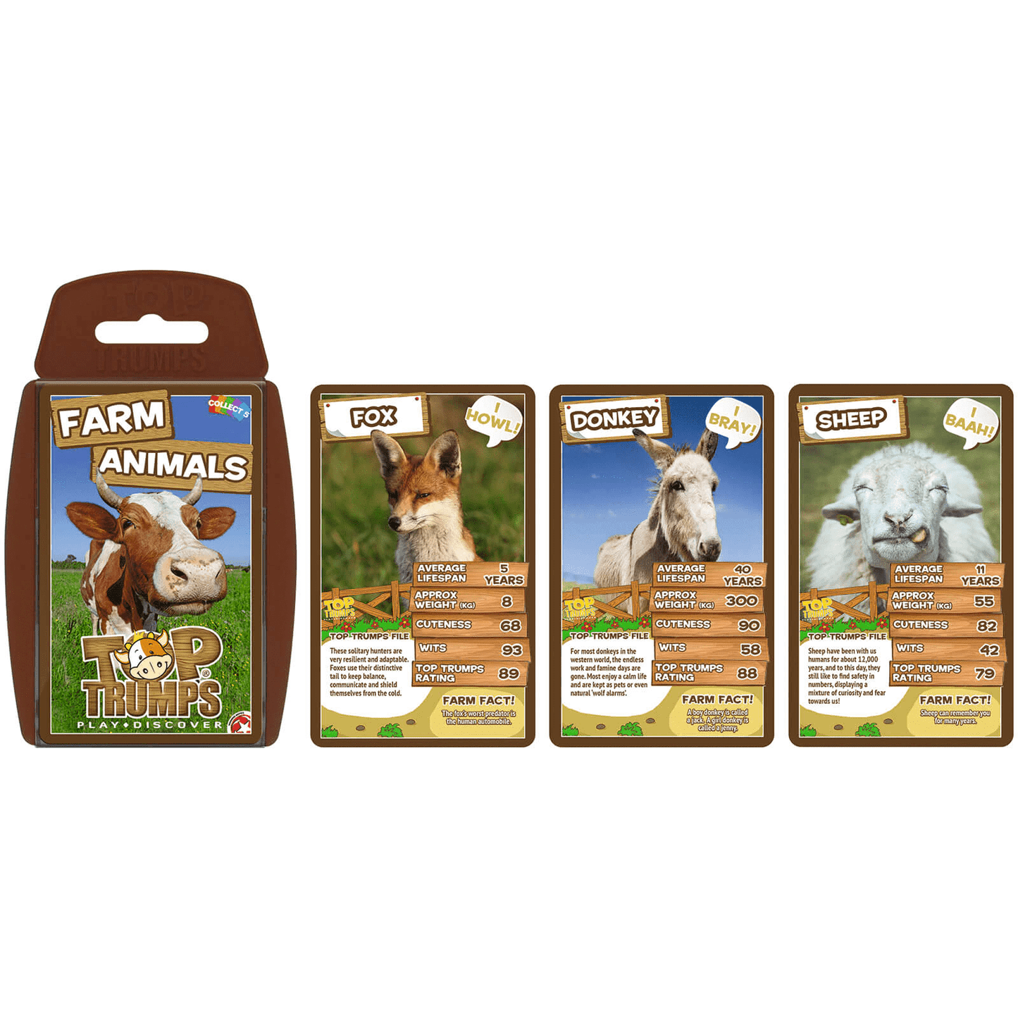 Farm Animals Top Trumps