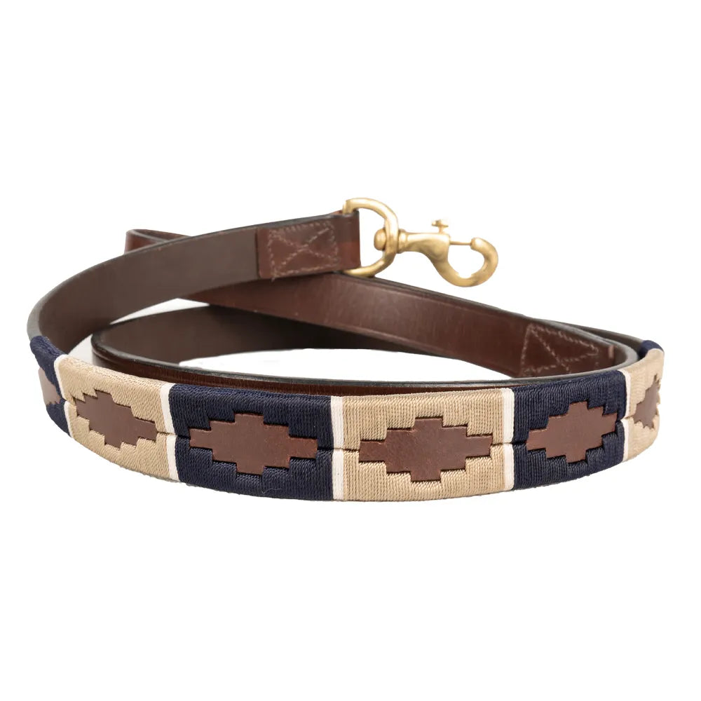 Benji & Flo Sublime Polo Leather Dog Lead