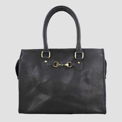 Abigail Snaffle Handbag Black