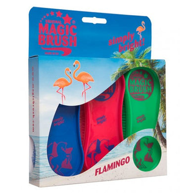 Flamingo magic brushes