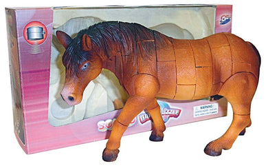 Horse Puzzle Money Bank With Neighing Sound