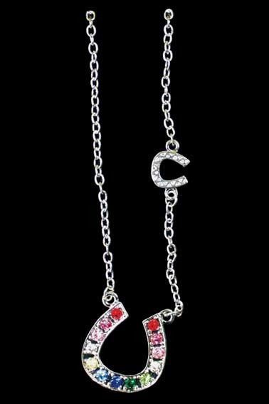 Silver Horseshoe Necklace