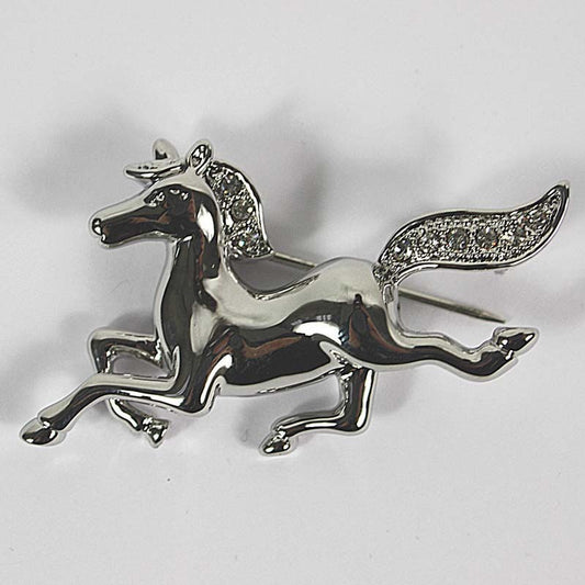 Prancing Horse Brooch