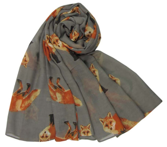 Scarf Foxes Design