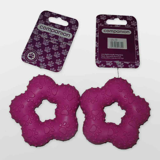 Companion Rubber Star Shaped Toy