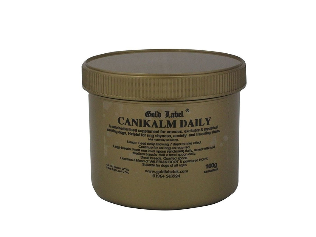 Gold Label Canikalm Daily for Dogs 100g