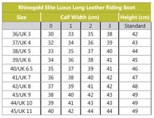 Rhinegold Elite Seville Leather Riding Boot-Free Socks