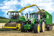 John Deere-649M Tractor with 8500i Harvester Jigsaw Puzzle