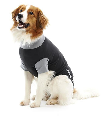Buster Body Suit for Dogs Black/Grey