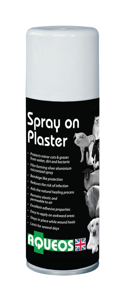 Aqueos Spray On Plaster